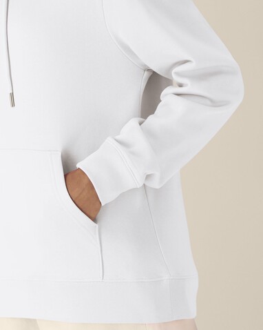 Stella Gamechanger - Der Damen-Hoodie aus recycelter Baumwolle - White - S bedrucken, Art.-Nr. STSW268C0011S Stella Gamechanger - Der Damen-Hoodie aus recycelter Baumwolle - White - S bedrucken, Art.-Nr. STSW268C0011S