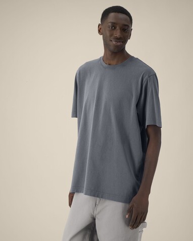 Freestyler Vintage - Das schwere Garment-Dyed Unisex-T-Shirt - G. Dyed Anthracite - S bedrucken, Art.-Nr. STTU073C1621S