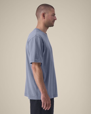Freestyler Vintage - Das schwere Garment-Dyed Unisex-T-Shirt - G. Dyed Blue Grey - XS bedrucken, Art.-Nr. STTU073C158XS Freestyler Vintage - Das schwere Garment-Dyed Unisex-T-Shirt - G. Dyed Blue Grey - XS bedrucken, Art.-Nr. STTU073C158XS