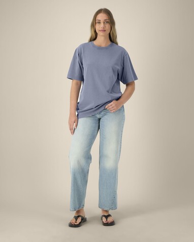 Freestyler Vintage - Das schwere Garment-Dyed Unisex-T-Shirt - G. Dyed Blue Grey - M bedrucken, Art.-Nr. STTU073C1581M