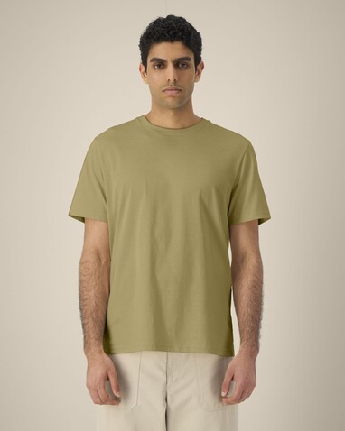 Creator 2.0 - Das Iconic Unisex-T-Shirt - Faded Olive - L bedrucken, Art.-Nr. STTU169C1531L