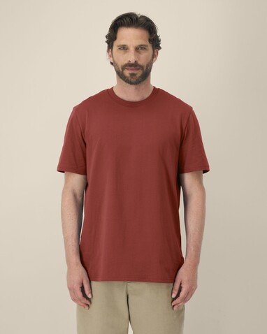 Creator 2.0 - Das Iconic Unisex-T-Shirt - Earthy Red - XL bedrucken, Art.-Nr. STTU169C1501X