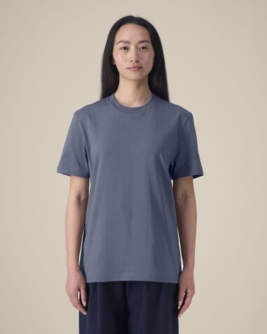 Creator 2.0 - Das Iconic Unisex-T-Shirt - Blue Grey - S bedrucken, Art.-Nr. STTU169C1561S