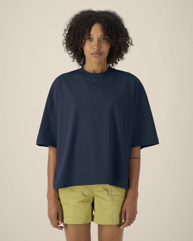 Hypster - Das Unisex-T-Shirt Boxy aus recycelter Baumwolle - French Navy - XXS bedrucken, Art.-Nr. STTU258C7272S Hypster - Das Unisex-T-Shirt Boxy aus recycelter Baumwolle - French Navy - XXS bedrucken, Art.-Nr. STTU258C7272S
