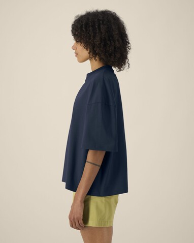 Hypster - Das Unisex-T-Shirt Boxy aus recycelter Baumwolle - French Navy - XL bedrucken, Art.-Nr. STTU258C7271X Hypster - Das Unisex-T-Shirt Boxy aus recycelter Baumwolle - French Navy - XL bedrucken, Art.-Nr. STTU258C7271X