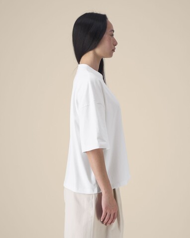 Hypster - Das Unisex-T-Shirt Boxy aus recycelter Baumwolle - White - XXL bedrucken, Art.-Nr. STTU258C0012X Hypster - Das Unisex-T-Shirt Boxy aus recycelter Baumwolle - White - XXL bedrucken, Art.-Nr. STTU258C0012X