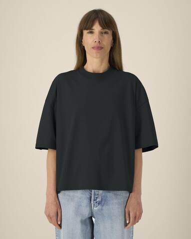 Hypster - Das Unisex-T-Shirt Boxy aus recycelter Baumwolle - Black - XL bedrucken, Art.-Nr. STTU258C0021X Hypster - Das Unisex-T-Shirt Boxy aus recycelter Baumwolle - Black - XL bedrucken, Art.-Nr. STTU258C0021X