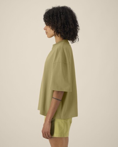 Hypster - Das Unisex-T-Shirt Boxy aus recycelter Baumwolle - Faded Olive - 3XL bedrucken, Art.-Nr. STTU258C1533X Hypster - Das Unisex-T-Shirt Boxy aus recycelter Baumwolle - Faded Olive - 3XL bedrucken, Art.-Nr. STTU258C1533X