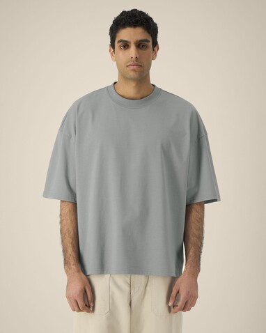 Hypster - Das Unisex-T-Shirt Boxy aus recycelter Baumwolle - Misty Grey - 3XL bedrucken, Art.-Nr. STTU258C1383X Hypster - Das Unisex-T-Shirt Boxy aus recycelter Baumwolle - Misty Grey - 3XL bedrucken, Art.-Nr. STTU258C1383X