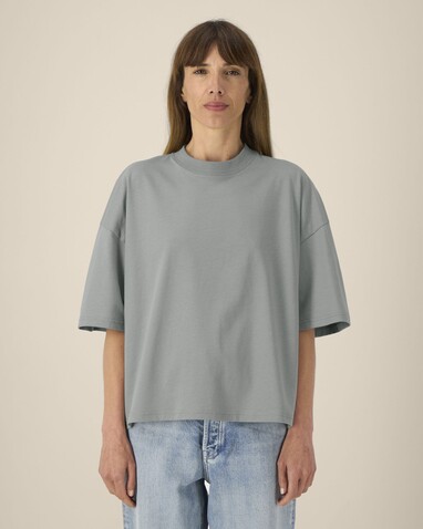 Hypster - Das Unisex-T-Shirt Boxy aus recycelter Baumwolle - Misty Grey - S bedrucken, Art.-Nr. STTU258C1381S Hypster - Das Unisex-T-Shirt Boxy aus recycelter Baumwolle - Misty Grey - S bedrucken, Art.-Nr. STTU258C1381S