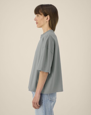 Hypster - Das Unisex-T-Shirt Boxy aus recycelter Baumwolle - Misty Grey - L bedrucken, Art.-Nr. STTU258C1381L Hypster - Das Unisex-T-Shirt Boxy aus recycelter Baumwolle - Misty Grey - L bedrucken, Art.-Nr. STTU258C1381L