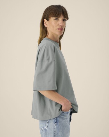 Hypster - Das Unisex-T-Shirt Boxy aus recycelter Baumwolle - Misty Grey - L bedrucken, Art.-Nr. STTU258C1381L Hypster - Das Unisex-T-Shirt Boxy aus recycelter Baumwolle - Misty Grey - L bedrucken, Art.-Nr. STTU258C1381L
