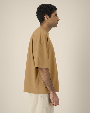 Hypster - Das Unisex-T-Shirt Boxy aus recycelter Baumwolle - Grounded Beige - XL bedrucken, Art.-Nr. STTU258C1521X Hypster - Das Unisex-T-Shirt Boxy aus recycelter Baumwolle - Grounded Beige - XL bedrucken, Art.-Nr. STTU258C1521X