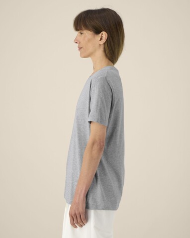 Rocker - Das rundgestrickte Unisex-T-Shirt - Heather Grey - 4XL bedrucken, Art.-Nr. STTU758C2504X