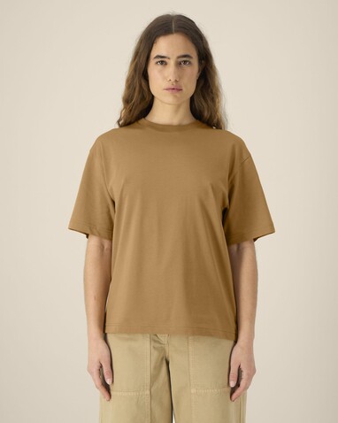 Breezer - Das Relaxed Unisex-T-Shirt - Grounded Beige - XL bedrucken, Art.-Nr. STTU964C1521X Breezer - Das Relaxed Unisex-T-Shirt - Grounded Beige - XL bedrucken, Art.-Nr. STTU964C1521X