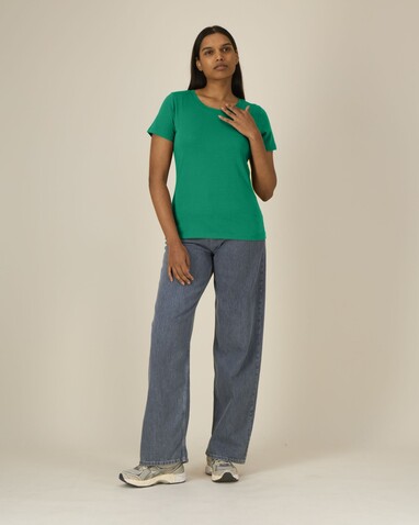 Stella Expresser 2.0 - Das Fitted Damen-T-Shirt - Verdant Green - L bedrucken, Art.-Nr. STTW079C1371L Stella Expresser 2.0 - Das Fitted Damen-T-Shirt - Verdant Green - L bedrucken, Art.-Nr. STTW079C1371L