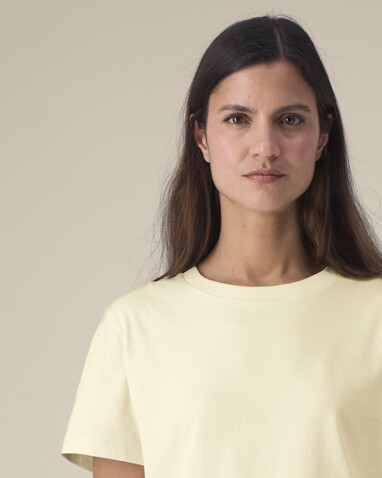Stella Muser - Das Iconic Damen-T-Shirt - Honey Paper - M bedrucken, Art.-Nr. STTW172C1551M