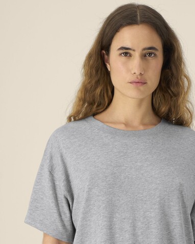 Stella Etta - Das Damen-T-Shirt aus Baumwolle-TENCEL™ Modal - Heather Grey - XL bedrucken, Art.-Nr. STTW264C2501X Stella Etta - Das Damen-T-Shirt aus Baumwolle-TENCEL™ Modal - Heather Grey - XL bedrucken, Art.-Nr. STTW264C2501X