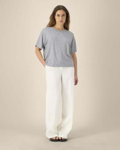 Stella Etta - Das Damen-T-Shirt aus Baumwolle-TENCEL™ Modal - Heather Grey - M bedrucken, Art.-Nr. STTW264C2501M Stella Etta - Das Damen-T-Shirt aus Baumwolle-TENCEL™ Modal - Heather Grey - M bedrucken, Art.-Nr. STTW264C2501M