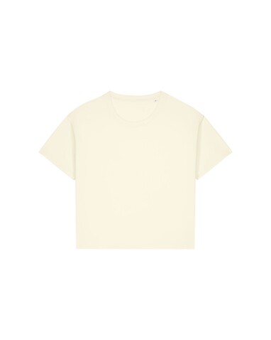 Stella Etta - Das Damen-T-Shirt aus Baumwolle-TENCEL™ Modal - Cream - L bedrucken, Art.-Nr. STTW264C3611L