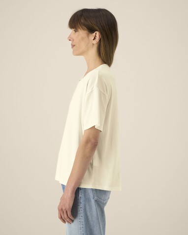 Stella Etta - Das Damen-T-Shirt aus Baumwolle-TENCEL™ Modal - Cream - S bedrucken, Art.-Nr. STTW264C3611S Stella Etta - Das Damen-T-Shirt aus Baumwolle-TENCEL™ Modal - Cream - S bedrucken, Art.-Nr. STTW264C3611S