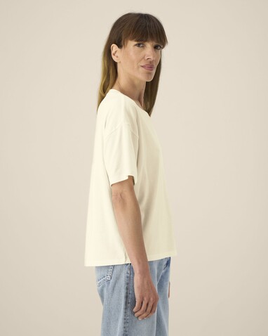 Stella Etta - Das Damen-T-Shirt aus Baumwolle-TENCEL™ Modal - Cream - XS bedrucken, Art.-Nr. STTW264C361XS Stella Etta - Das Damen-T-Shirt aus Baumwolle-TENCEL™ Modal - Cream - XS bedrucken, Art.-Nr. STTW264C361XS