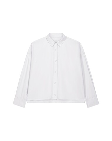 Stella Harper - Das Boxy Damen-Hemd - White - M bedrucken, Art.-Nr. STWW270C0011M Stella Harper - Das Boxy Damen-Hemd - White - M bedrucken, Art.-Nr. STWW270C0011M