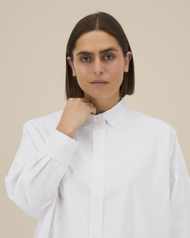 Stella Harper - Das Boxy Damen-Hemd - White - M bedrucken, Art.-Nr. STWW270C0011M Stella Harper - Das Boxy Damen-Hemd - White - M bedrucken, Art.-Nr. STWW270C0011M