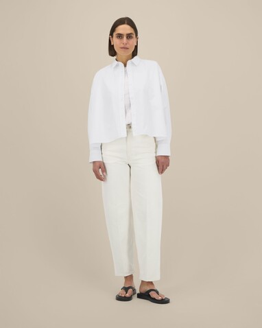 Stella Harper - Das Boxy Damen-Hemd - White - M bedrucken, Art.-Nr. STWW270C0011M Stella Harper - Das Boxy Damen-Hemd - White - M bedrucken, Art.-Nr. STWW270C0011M