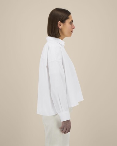 Stella Harper - Das Boxy Damen-Hemd - White - S bedrucken, Art.-Nr. STWW270C0011S Stella Harper - Das Boxy Damen-Hemd - White - S bedrucken, Art.-Nr. STWW270C0011S
