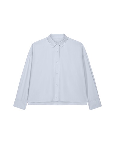 Stella Harper - Das Boxy Damen-Hemd - Summer Blue - M bedrucken, Art.-Nr. STWW270C3661M Stella Harper - Das Boxy Damen-Hemd - Summer Blue - M bedrucken, Art.-Nr. STWW270C3661M
