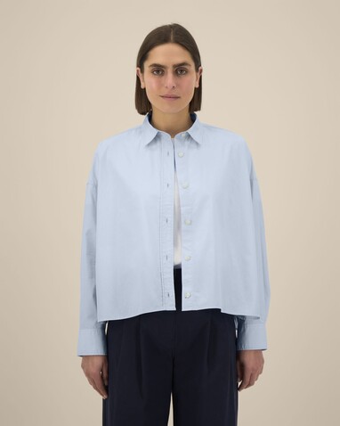 Stella Harper - Das Boxy Damen-Hemd - Summer Blue - S bedrucken, Art.-Nr. STWW270C3661S Stella Harper - Das Boxy Damen-Hemd - Summer Blue - S bedrucken, Art.-Nr. STWW270C3661S