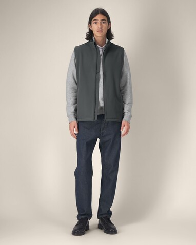 Stanley Trail Blazer - Die Herren-Softshellweste - Anthracite - XL bedrucken, Art.-Nr. STJM235C2531X