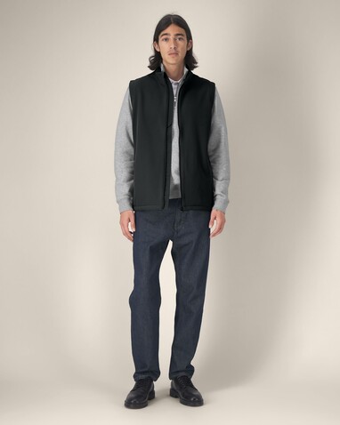 Stanley Trail Blazer - Die Herren-Softshellweste - Black - 3XL bedrucken, Art.-Nr. STJM235C0023X