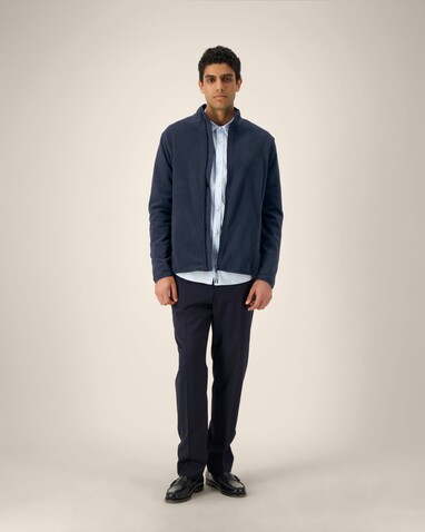Stanley Guider - Die Herren-Fleecejacke - French Navy - M bedrucken, Art.-Nr. STJM238C7271M