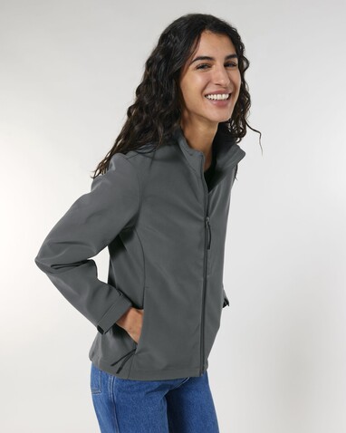 Stella Navigator - Die Damen-Softshelljacke - Anthracite - S bedrucken, Art.-Nr. STJW166C2531S Stella Navigator - Die Damen-Softshelljacke - Anthracite - S bedrucken, Art.-Nr. STJW166C2531S