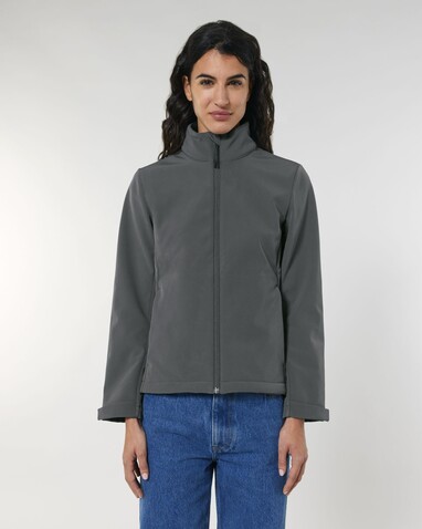 Stella Navigator - Die Damen-Softshelljacke - Anthracite - L bedrucken, Art.-Nr. STJW166C2531L