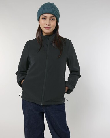 Stella Navigator - Die Damen-Softshelljacke - Black - XXL bedrucken, Art.-Nr. STJW166C0022X Stella Navigator - Die Damen-Softshelljacke - Black - XXL bedrucken, Art.-Nr. STJW166C0022X