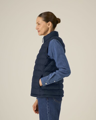 Stella Climber 2.0 - Die Damen-Weste - French Navy - L bedrucken, Art.-Nr. STJW190C7271L