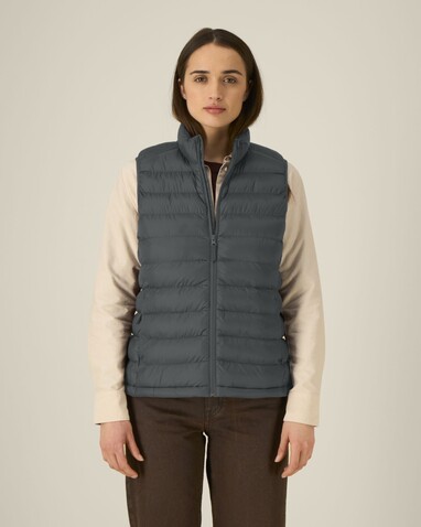 Stella Climber 2.0 - Die Damen-Weste - Anthracite - XL bedrucken, Art.-Nr. STJW190C2531X