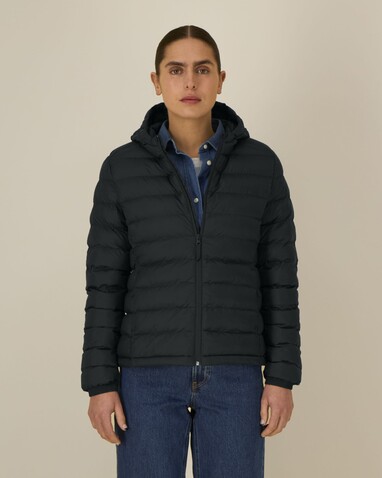 Stella Voyager 2.0 - Die wattierte Damen-Jacke - Black - 3XL bedrucken, Art.-Nr. STJW191C0023X Stella Voyager 2.0 - Die wattierte Damen-Jacke - Black - 3XL bedrucken, Art.-Nr. STJW191C0023X