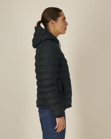 Stella Voyager 2.0 - Die wattierte Damen-Jacke - Black - XS bedrucken, Art.-Nr. STJW191C002XS