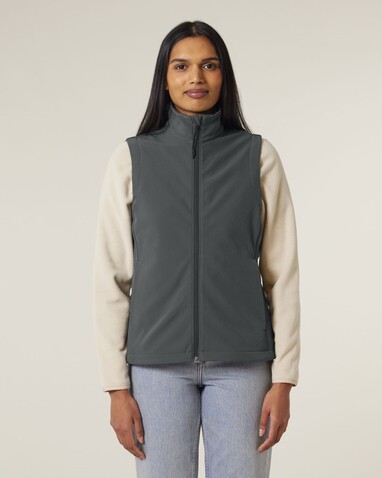 Stella Trail Blazer - Die Damen-Softshellweste - Anthracite - L bedrucken, Art.-Nr. STJW236C2531L