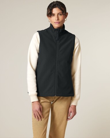 Stella Trail Blazer - Die Damen-Softshellweste - Black - L bedrucken, Art.-Nr. STJW236C0021L