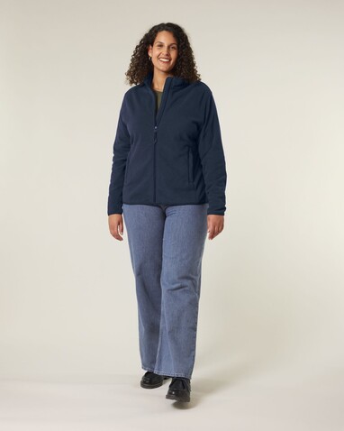 Stella Guider - Die Damen-Fleecejacke - French Navy - XXL bedrucken, Art.-Nr. STJW239C7272X