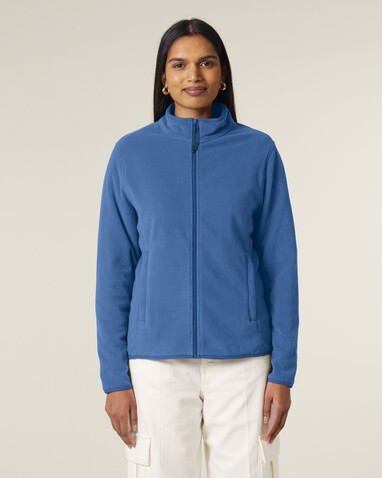 Stella Guider - Die Damen-Fleecejacke - Mindful Blue - S bedrucken, Art.-Nr. STJW239C7291S
