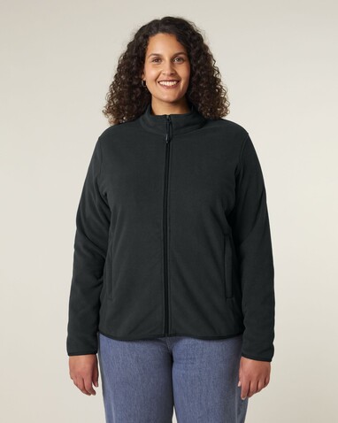 Stella Guider - Die Damen-Fleecejacke - Black - M bedrucken, Art.-Nr. STJW239C0021M