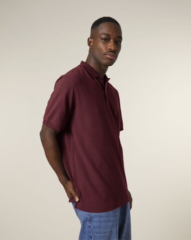 Prepster 2.0 - Das Unisex-Polo - Burgundy - XL bedrucken, Art.-Nr. STPU222C2441X Prepster 2.0 - Das Unisex-Polo - Burgundy - XL bedrucken, Art.-Nr. STPU222C2441X