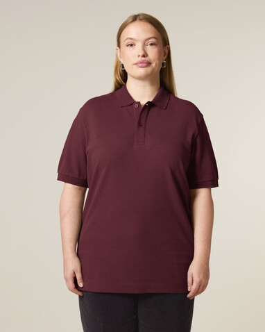 Prepster 2.0 - Unisex-Poloshirt - Burgundy - 3XL bedrucken, Art.-Nr. STPU222C2443X