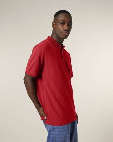 Prepster 2.0 - Das Unisex-Polo - Red - M bedrucken, Art.-Nr. STPU222C0041M